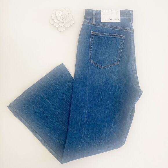 Loft High Waist Sandal Flare Jeans - Picture 2 of 5